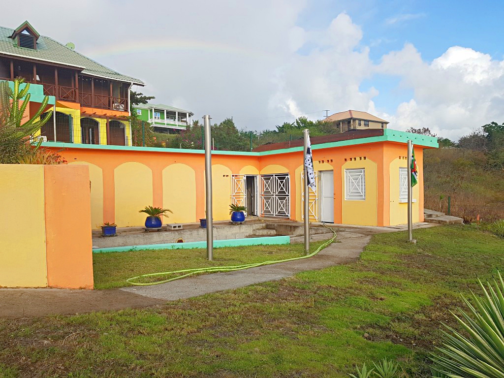 Private pool at Sage House, Dominica